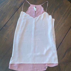 Express pink tank top